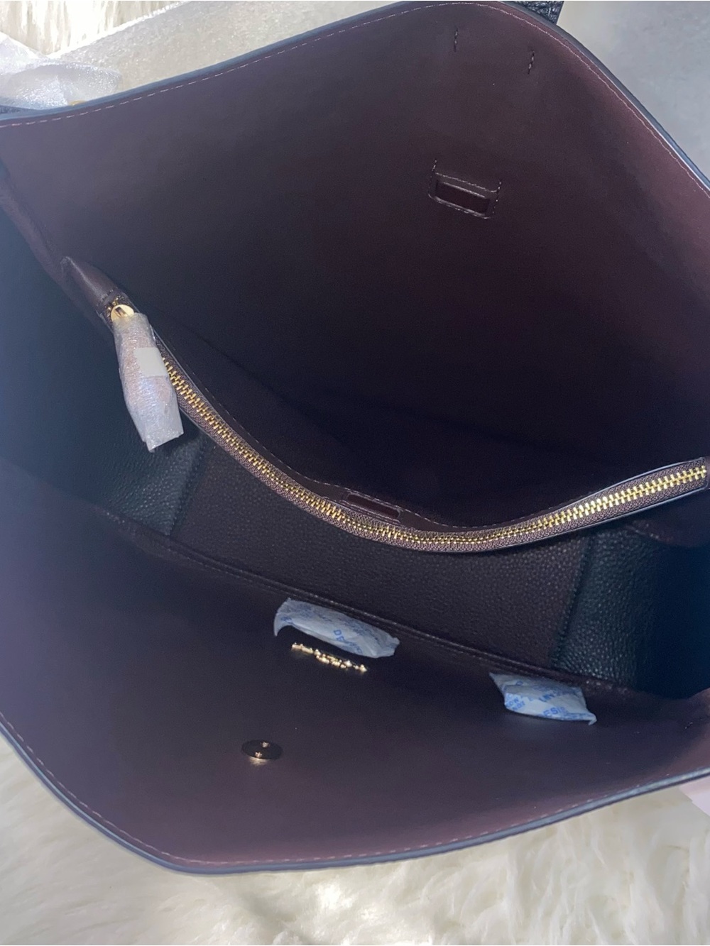 Coach Leather Purse Hadley Large Shoulder Bag New with tags - Picture 8 of 13
